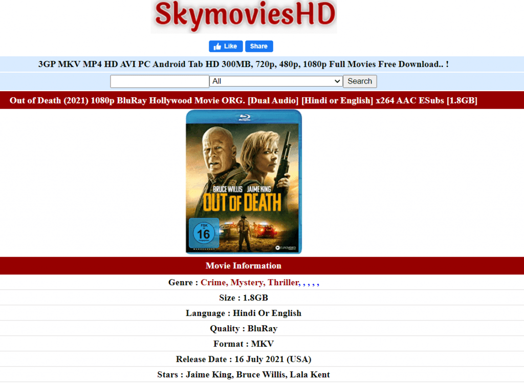 Download Movies from SkymoviesHD