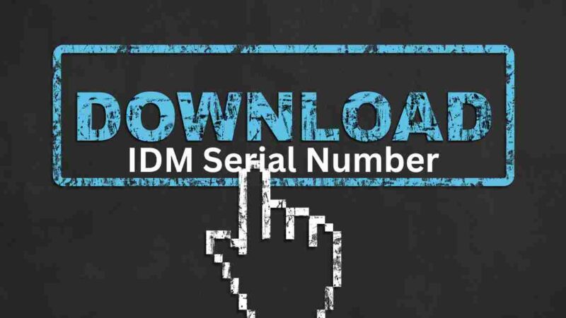IDM Serial Numbers and Serial Keys and Activation Method 2023